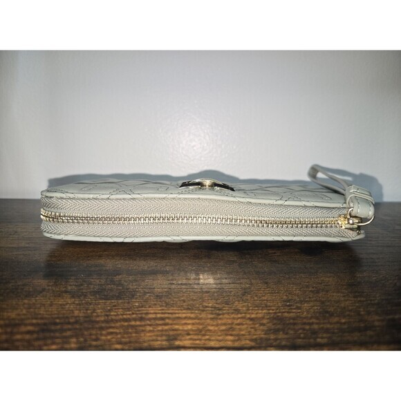 Sam Eldman Roseline Olive Green Long Zip Wallet New - Picture 3 of 6